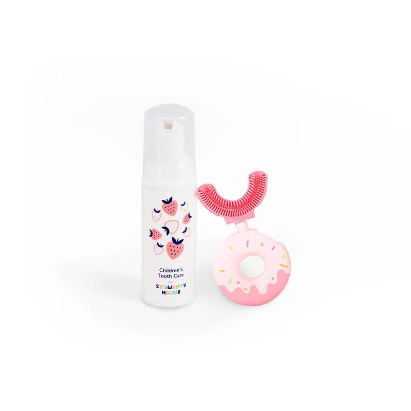 Belli Denti® Set - Zahnbürste und Schaumzahnpasta