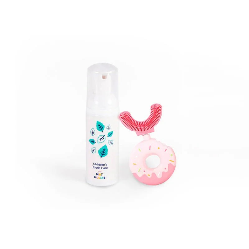 Belli Denti® Set - Zahnbürste und Schaumzahnpasta