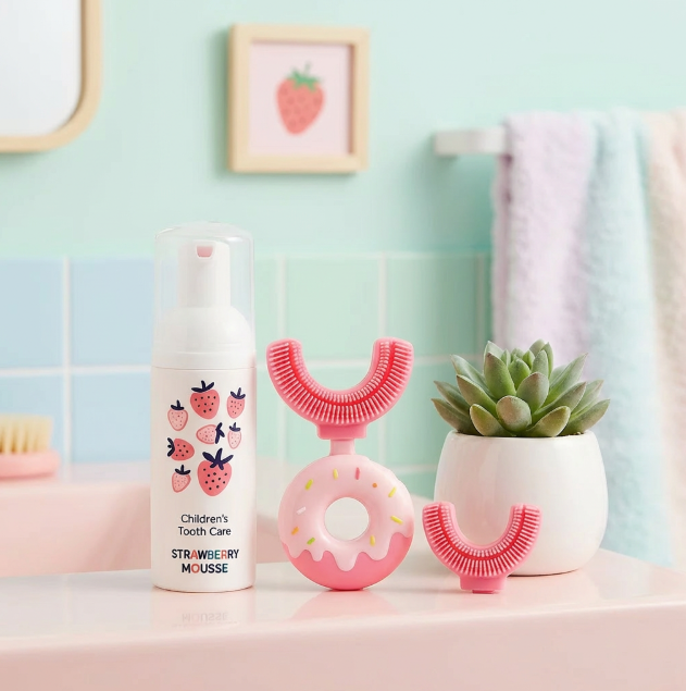 Belli Denti® Set - Zahnbürste und Schaumzahnpasta