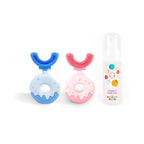 Familien-Belli Denti® Set - 2x Zahnbürste und Schaumzahnpasta