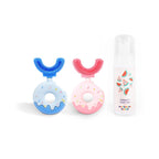 Familien-Belli Denti® Set - 2x Zahnbürste und Schaumzahnpasta